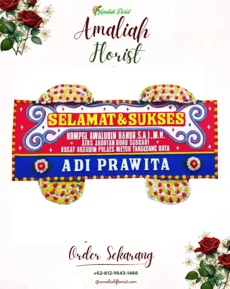 Papan Bunga Ucapan Selamat Gelombang Panjang
