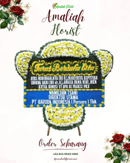 Papan Bunga Duka Gelombang Panjang